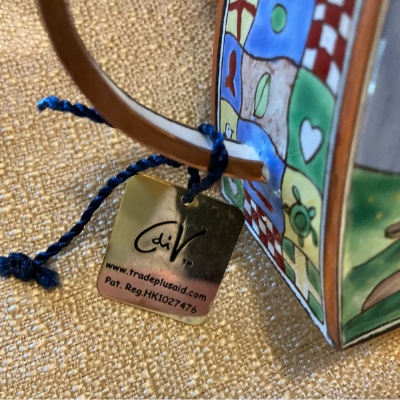 CHARLOTTE DI VITA NUMBERED EDITION # H846. BISCAY BAY MINIATURE TEAPOT - Picture 7 of 8